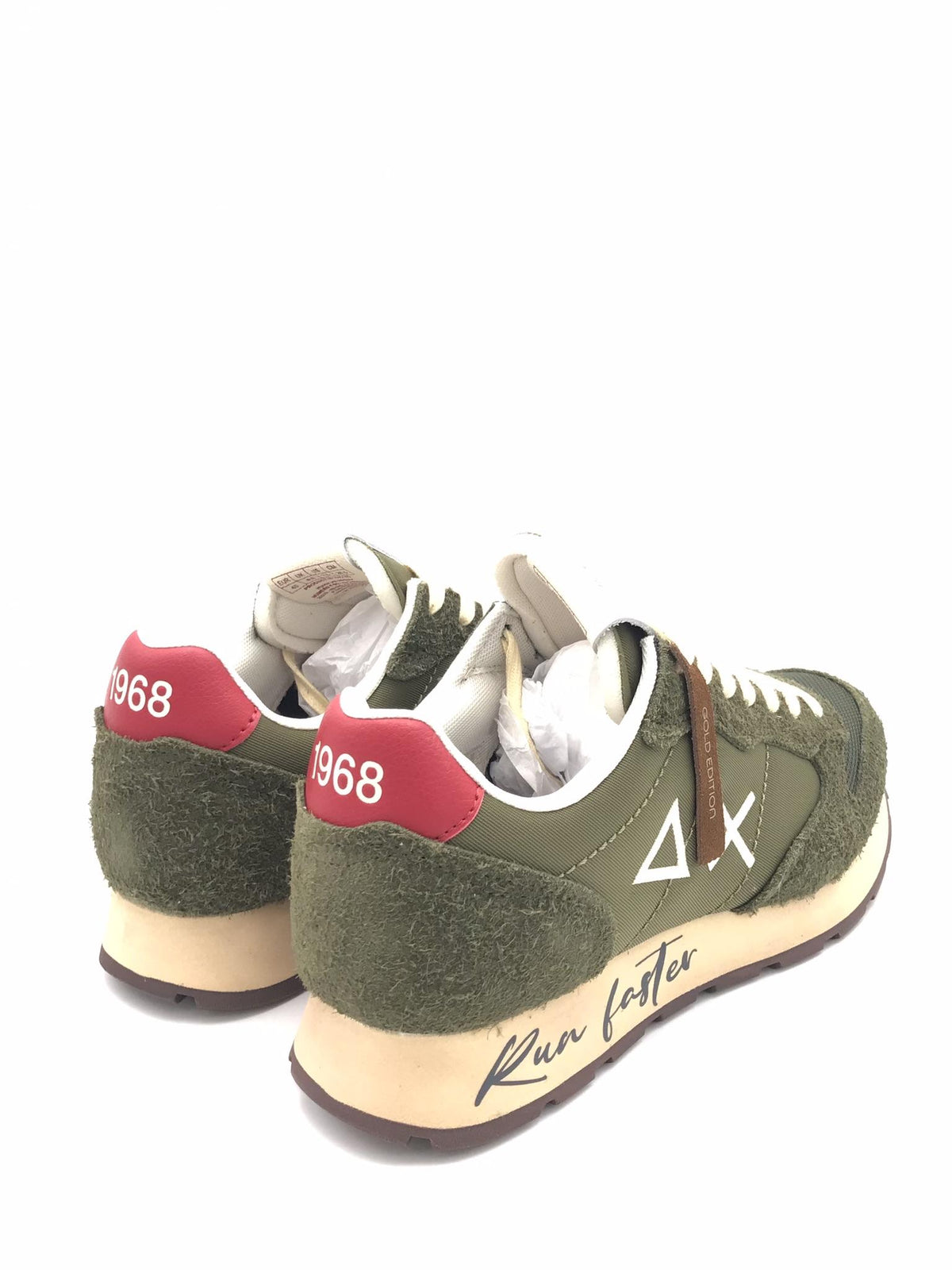 Sneakers Tom vintage militare scuro Z45105 MILTARE SUN 68 