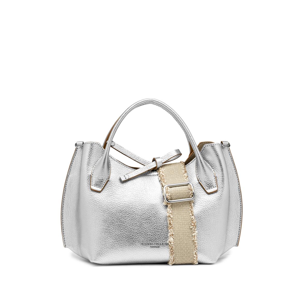 Borsa Fiamma small argento BS11440 ARGENTO GIANNI CHIARINI 