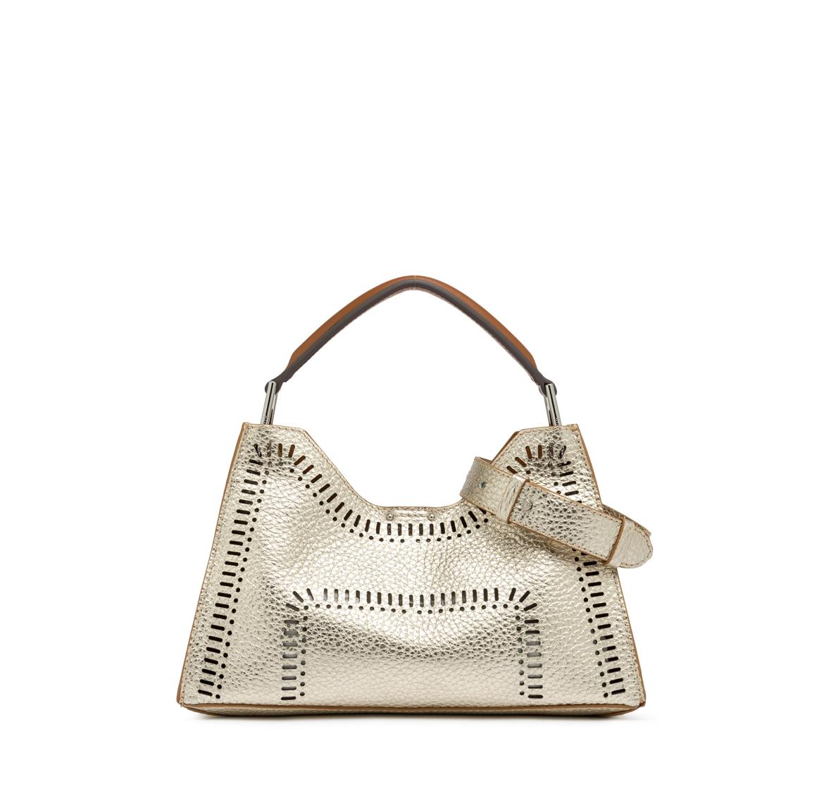 Borsa Aurora light gold BS11535 PLATINO GIANNI CHIARINI 