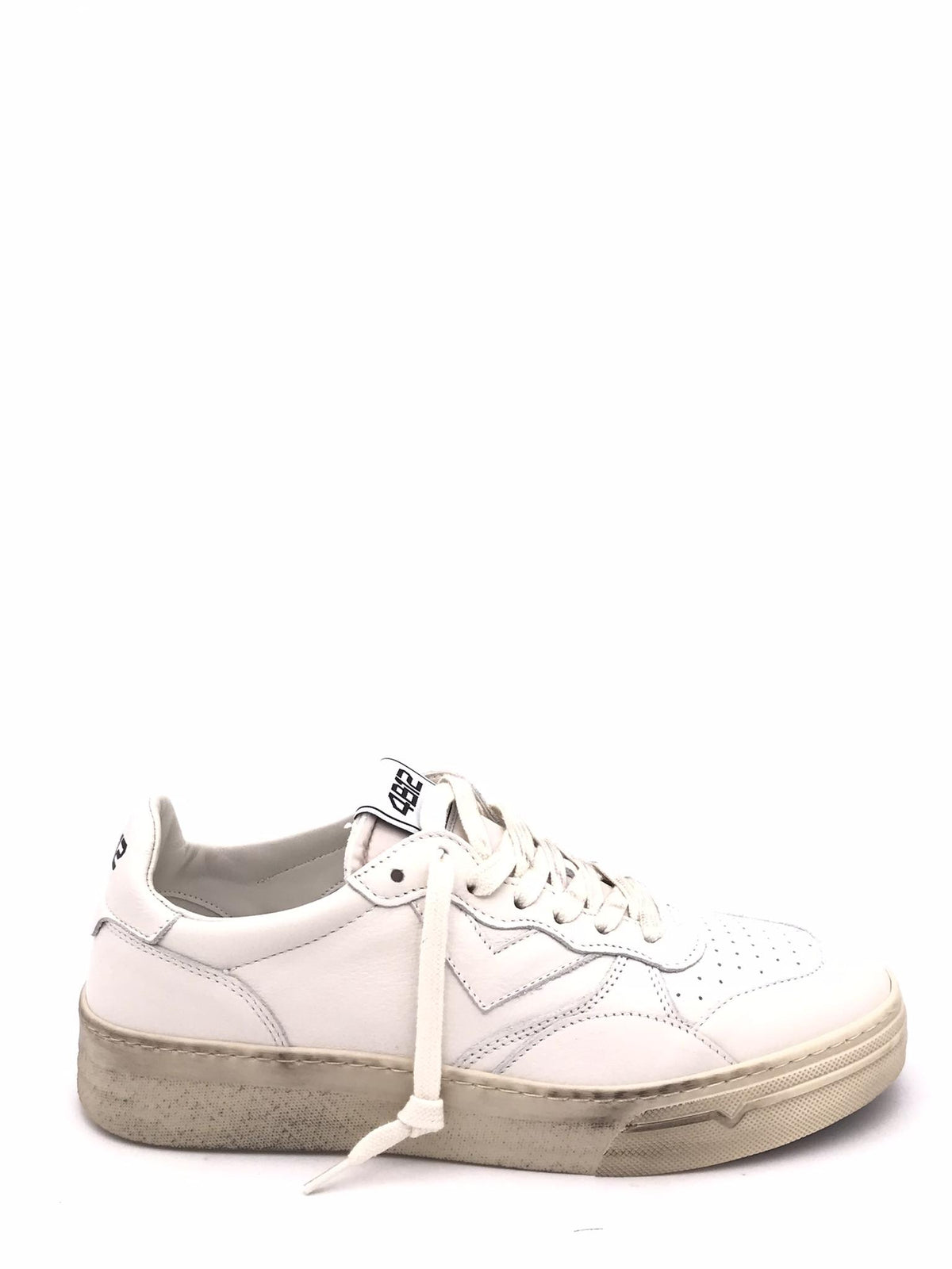 Sneakers Hyper in pelle bianca HIPER BIANCA 4B12 