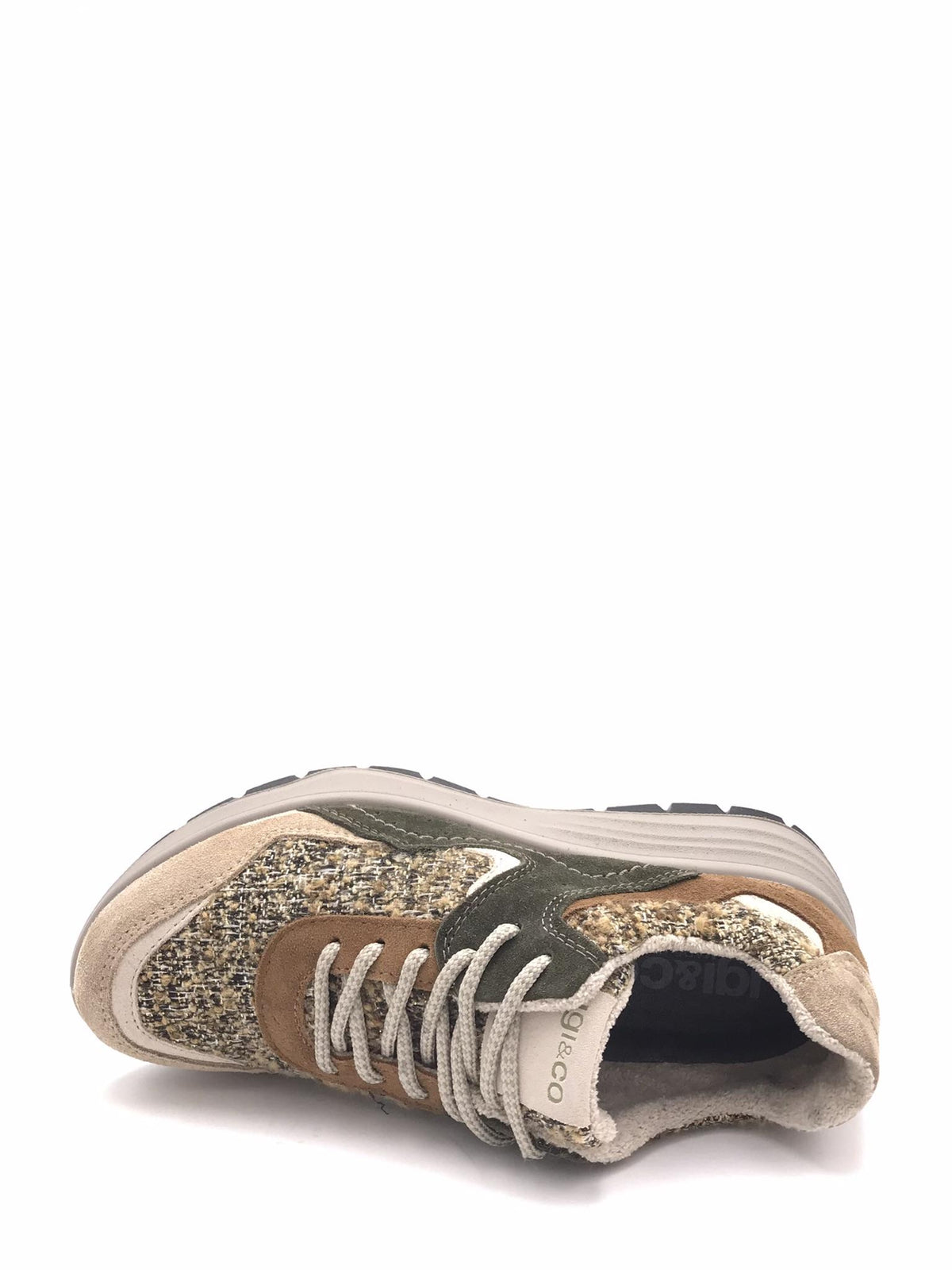 Sneakers Kelly cuoio- beige 8682622 CUOIO-BEIGE IGI&CO 