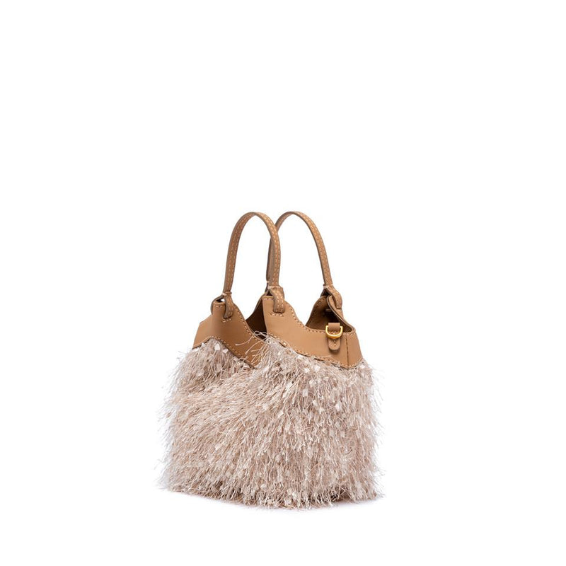 Borsa Dua small crema BS11118 CREMA GIANNI CHIARINI 