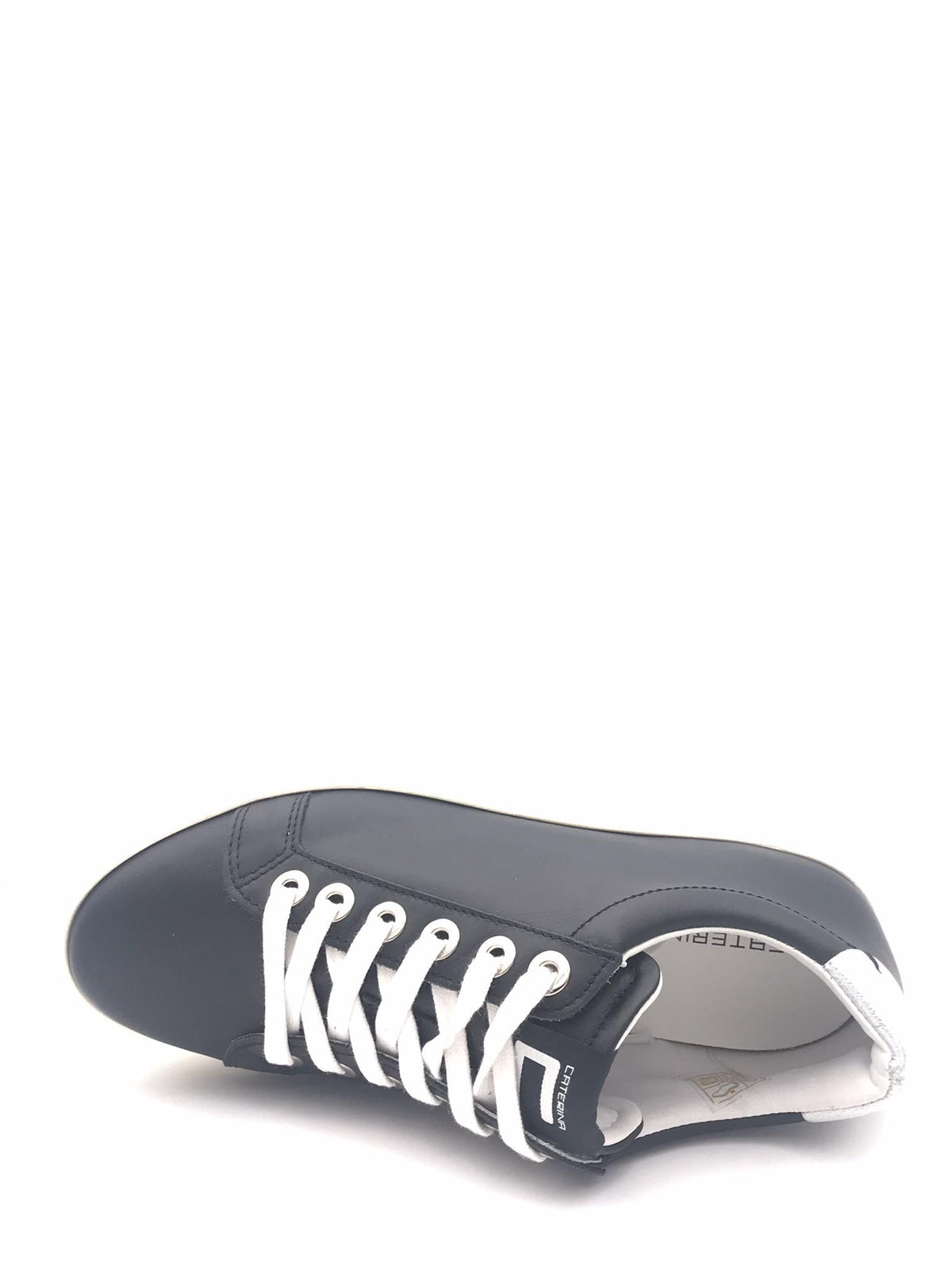 Sneakers donna basic nero-argento 850 NERO/ARGENTO CATERINA C 