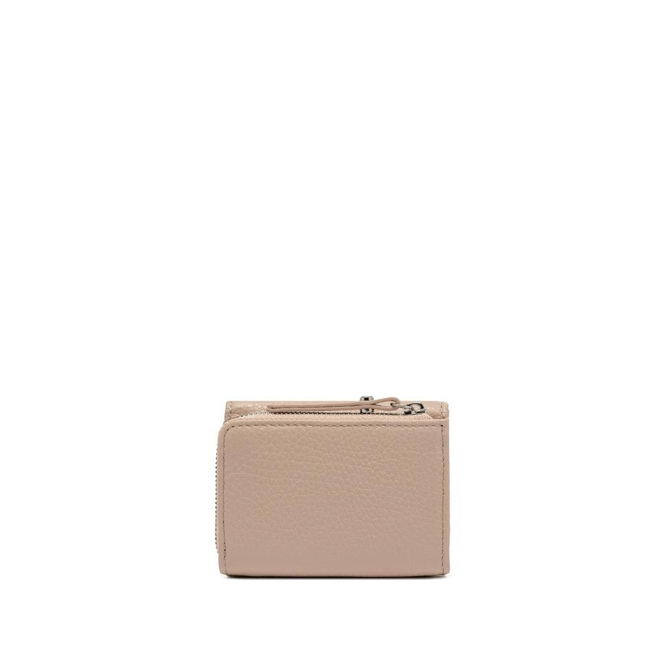 Mini portafoglio in pelle bottalata pink salt PFW5065 GRNCIPRIA GIANNI CHIARINI 