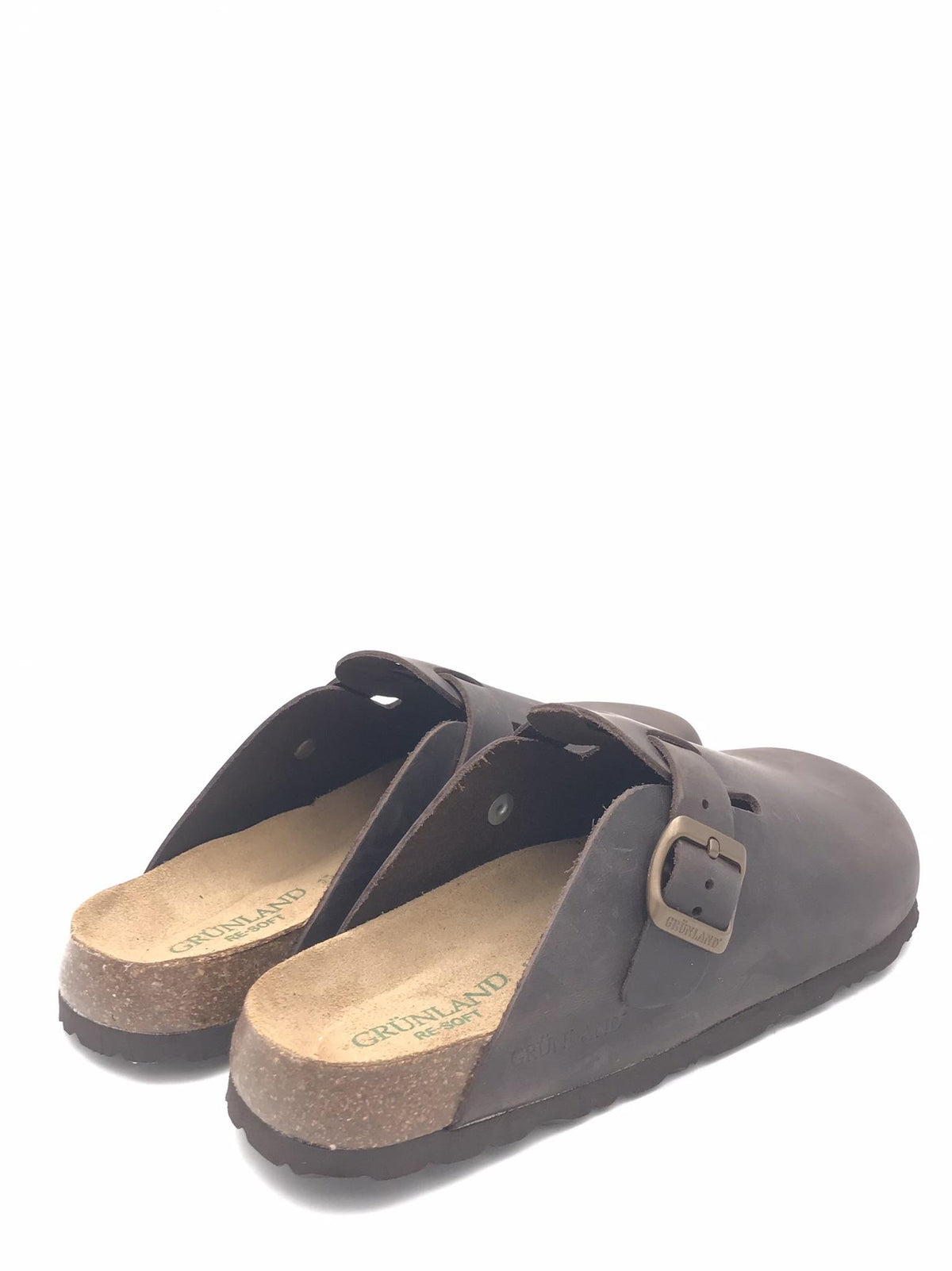 Ciabatta uomo Bobo mogano CB 2224 MARRONE GRUNLAND 