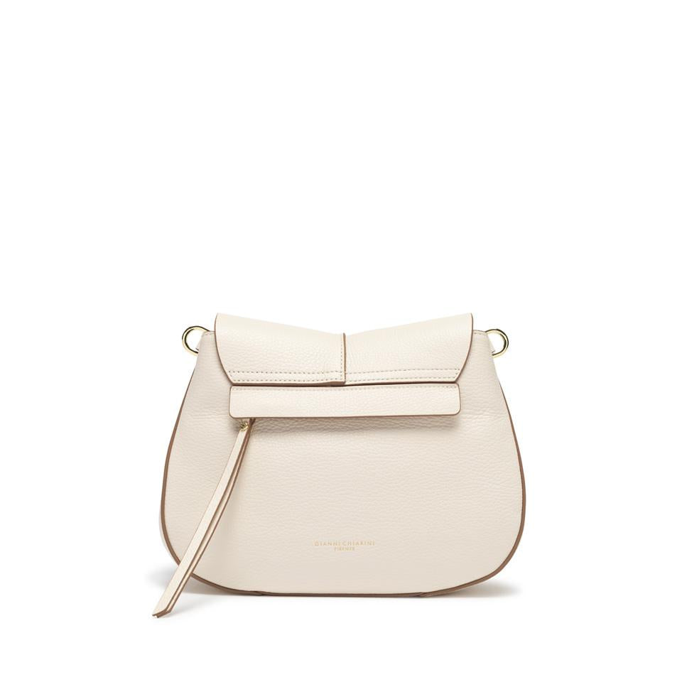 Borsa Helena round medium marble BS6036 LATTE GIANNI CHIARINI 