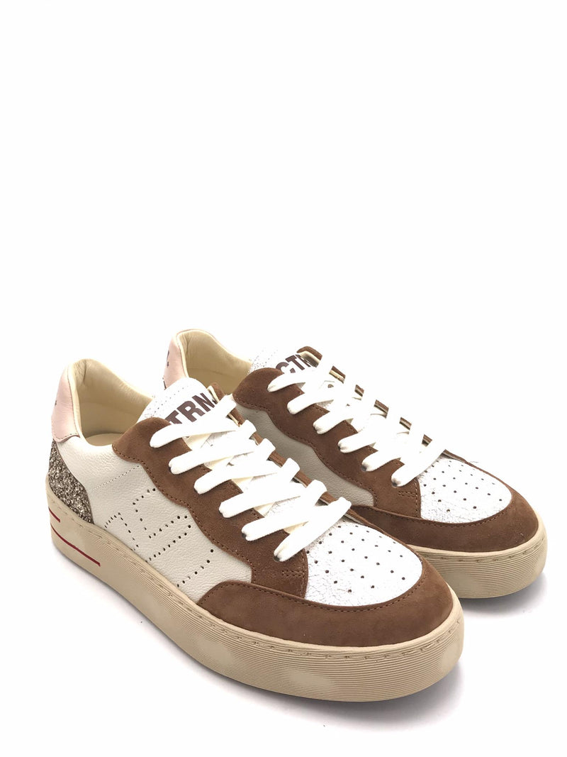 Sneakers Gold bianca-cuoio 2660 BIANCA/CUOIO CATERINA C 