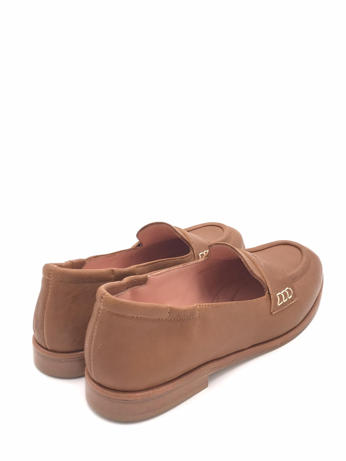 Mocassino in nappa cuoio SR1003 CUOIO ZULIAN 
