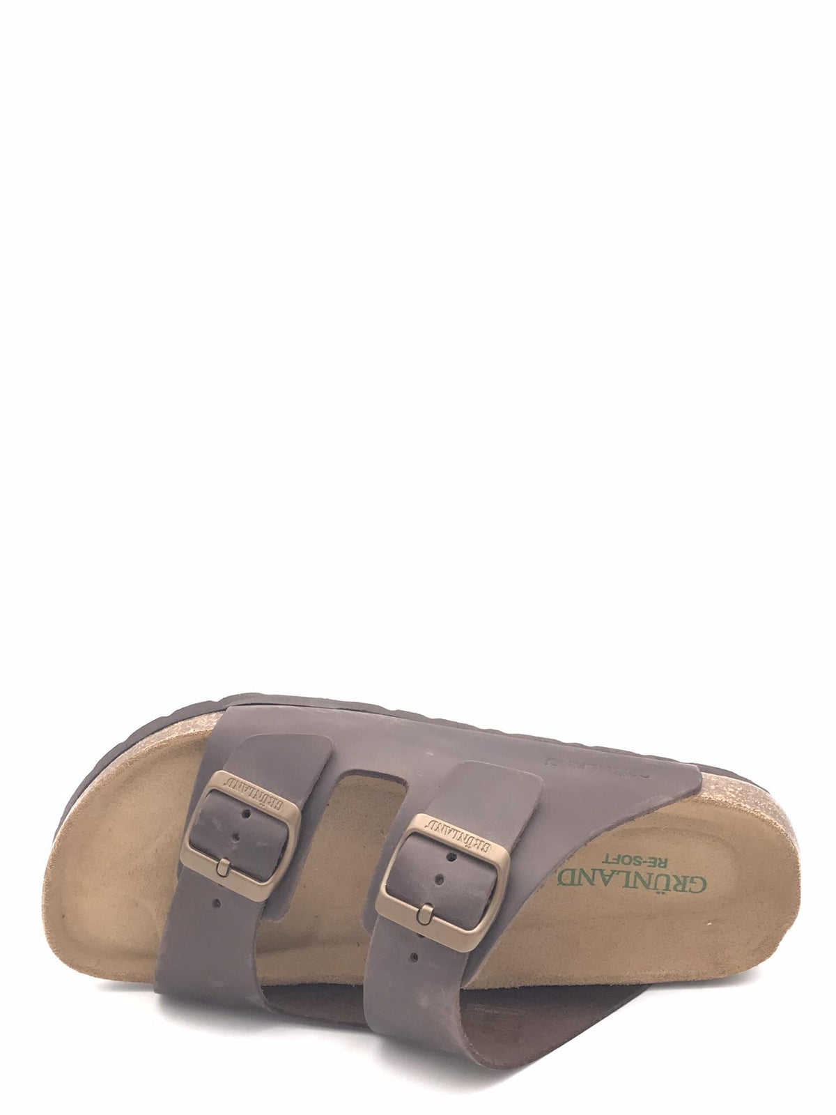 Ciabatta Bobo doppia fibbia mogano CB 1631 MOGANO GRUNLAND 