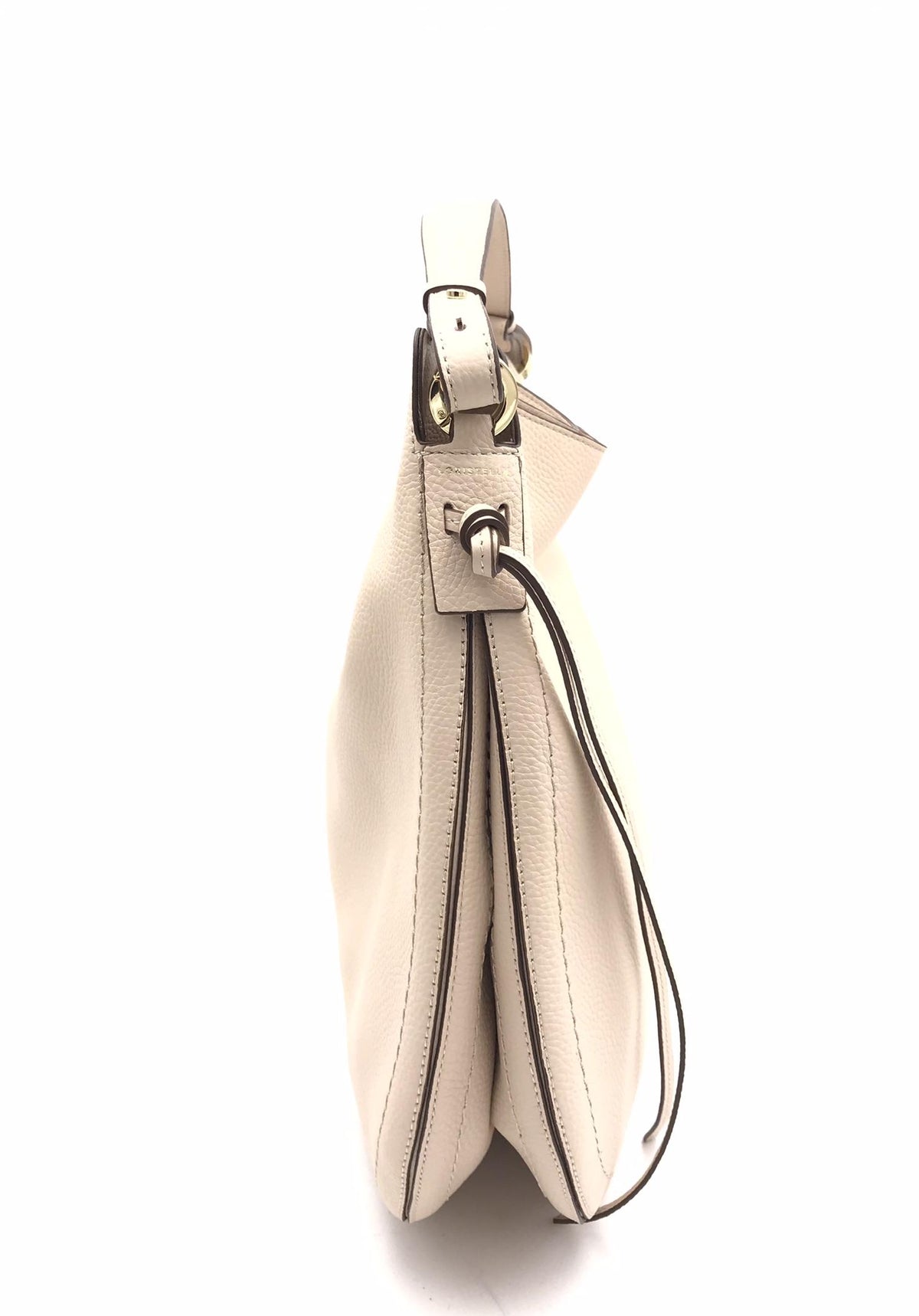 Borsa Carola in pelle martellata vaniglia 3032 VANIGLIA LORISTELLA 