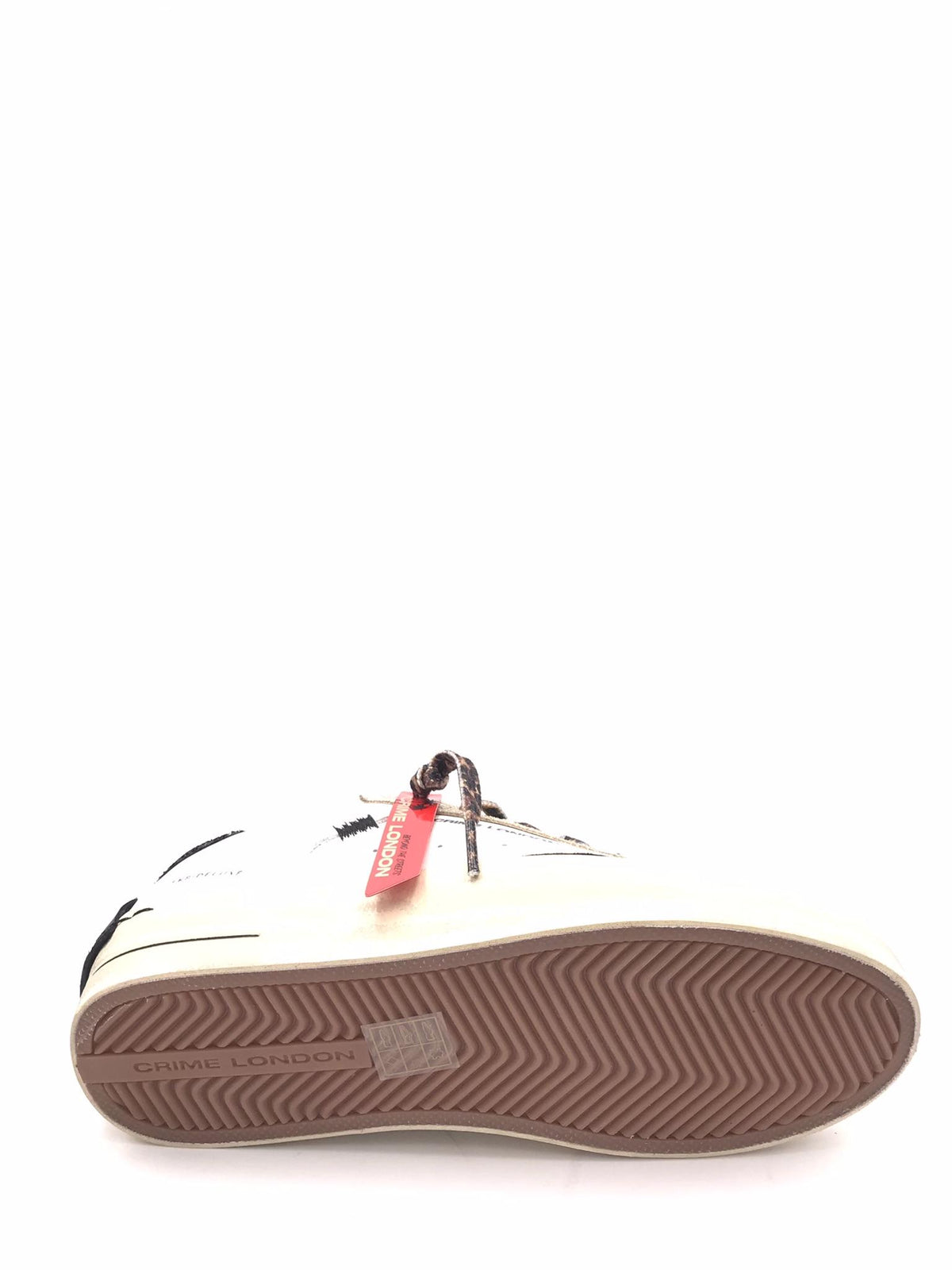 Sneakers sk8 delux bianca-oro 25113 BIANCA-ORO CRIME LONDON 