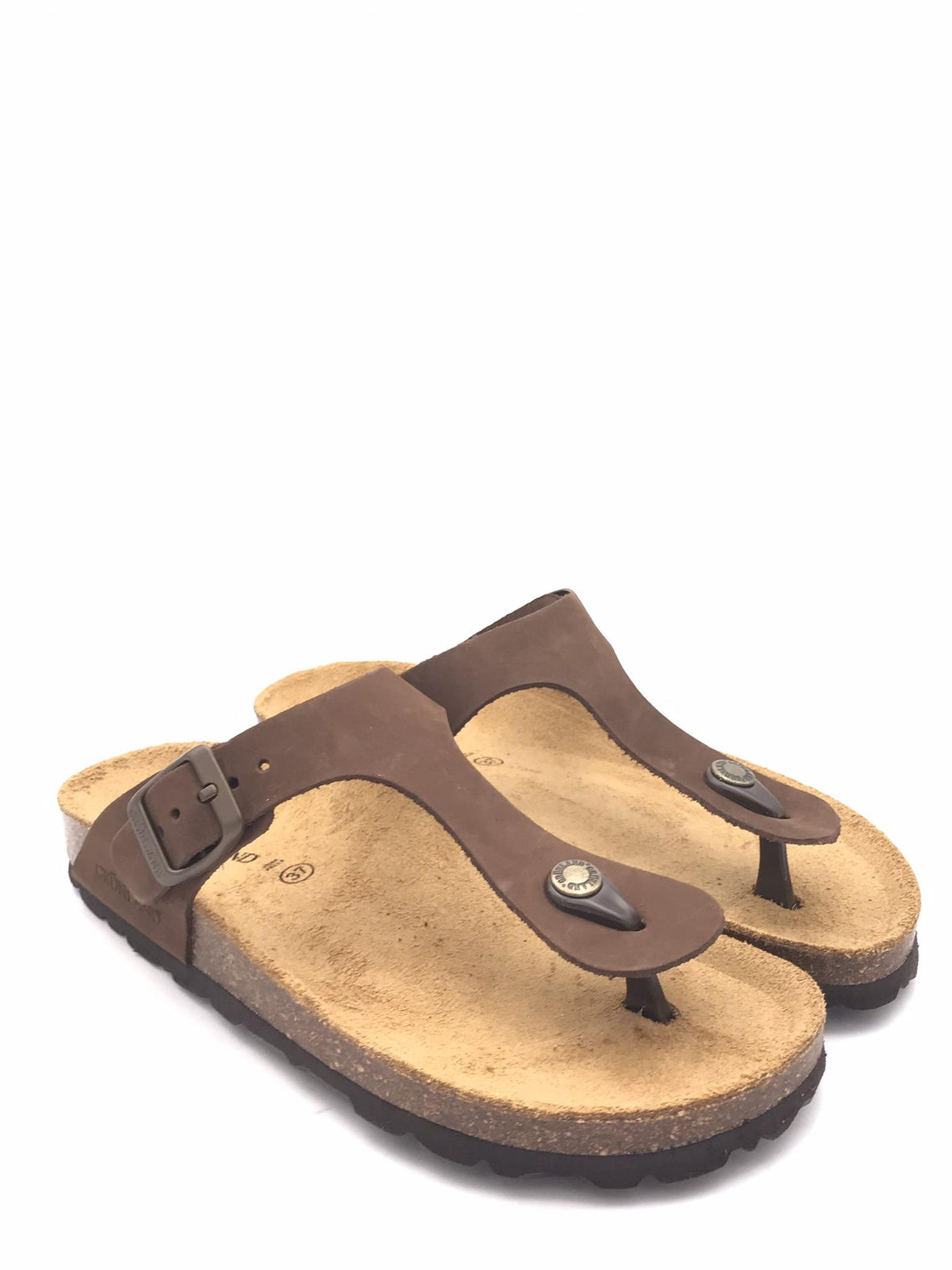 Ciabatta donna infradito Sara testa di moro CC 0001 MARRONE GRUNLAND 