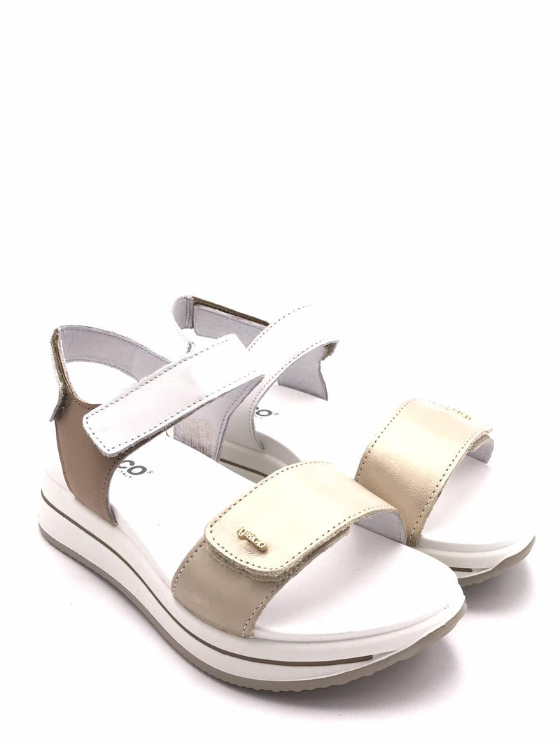 Sandalo Sindy platino-bianco 1174800 PLATINO-BIANCO IGI&CO 