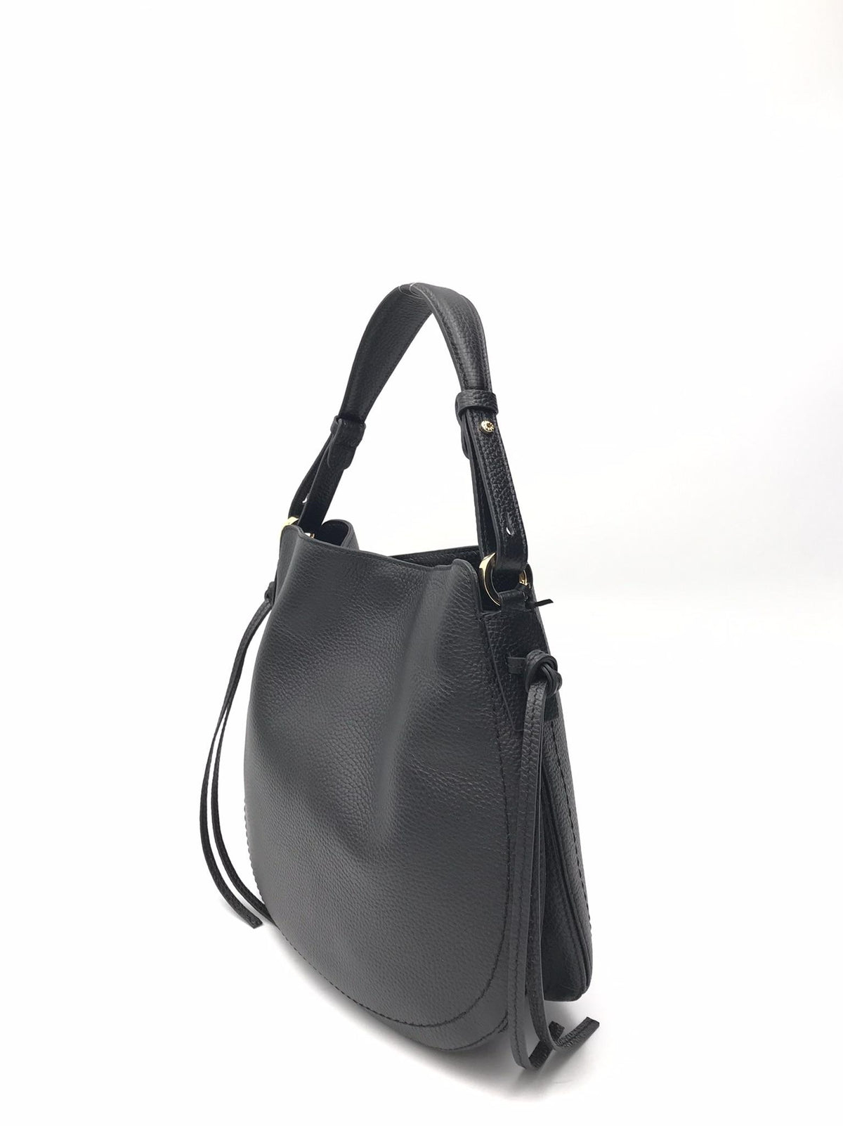 Borsa Carola small nera 3033 NERO LORISTELLA 