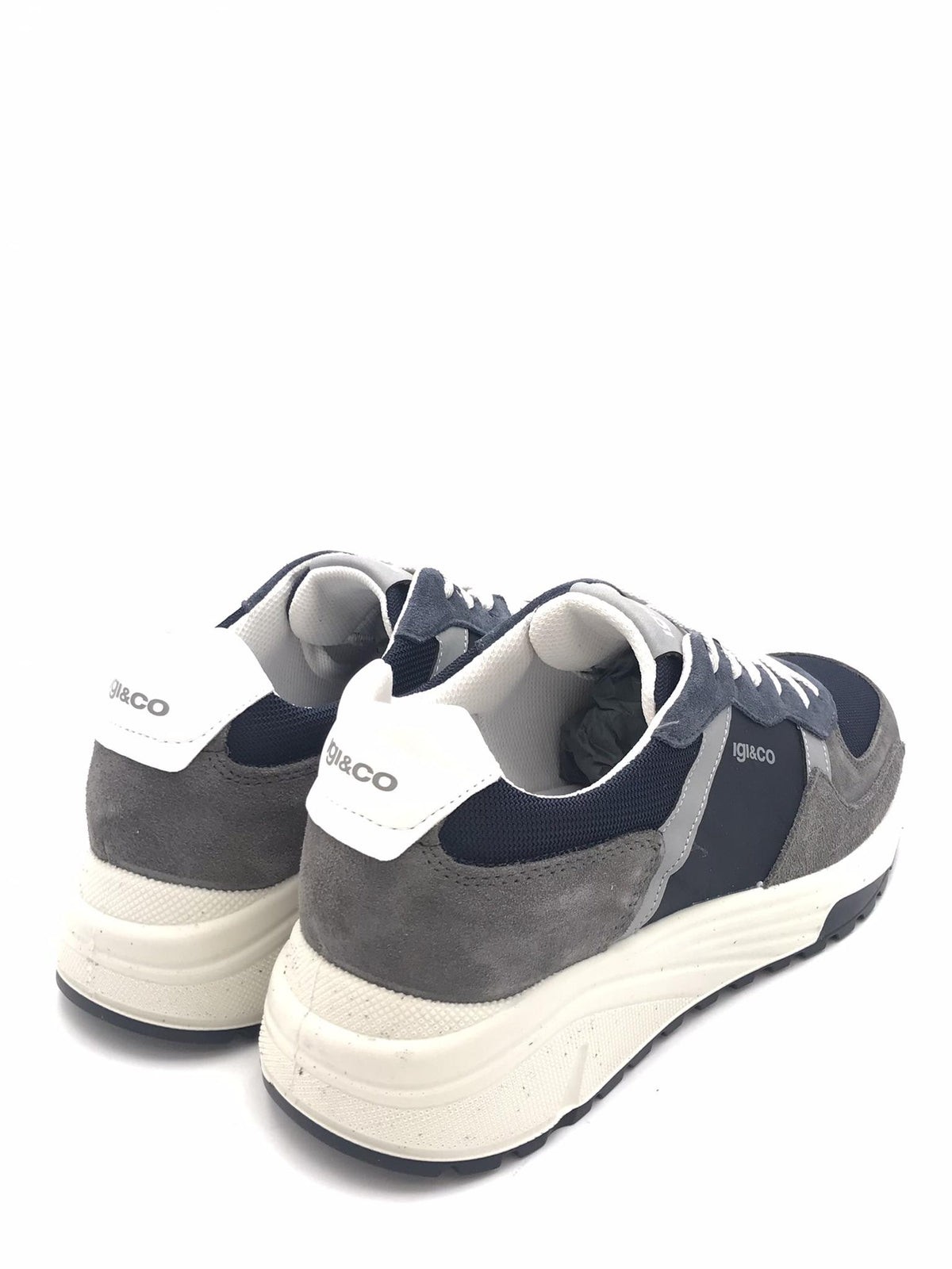 Sneakers seth antracite-blu 1119800 ANTRACITE/BLU IGI&CO 
