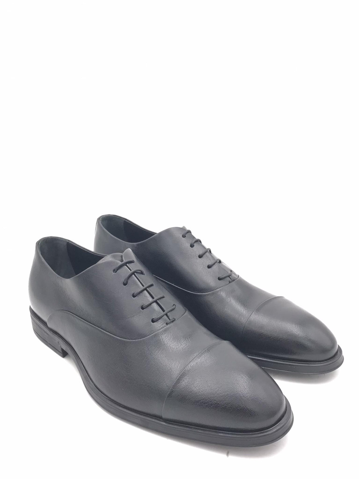 Scarpa allacciata elegante nera 3504 NERO CORVARI 