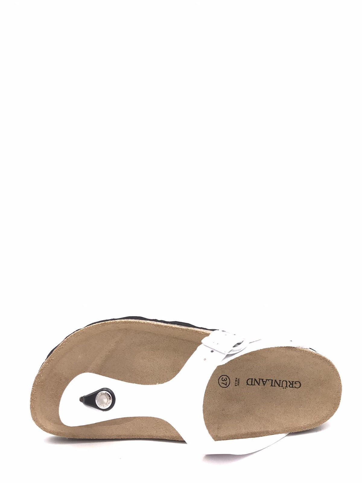 Ciabatta infradito Sara bianca CC4015 BIANCO GRUNLAND 