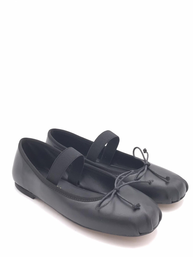 Ballerina in pelle nera 5016 NERO OFFICINA 