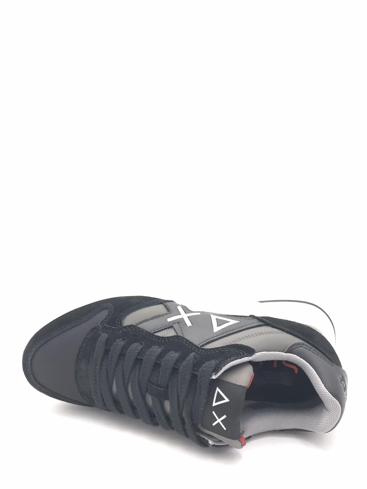 Sneaker Jaki Bicolor in nylon e suede nero Z45114 NERO SUN 68 