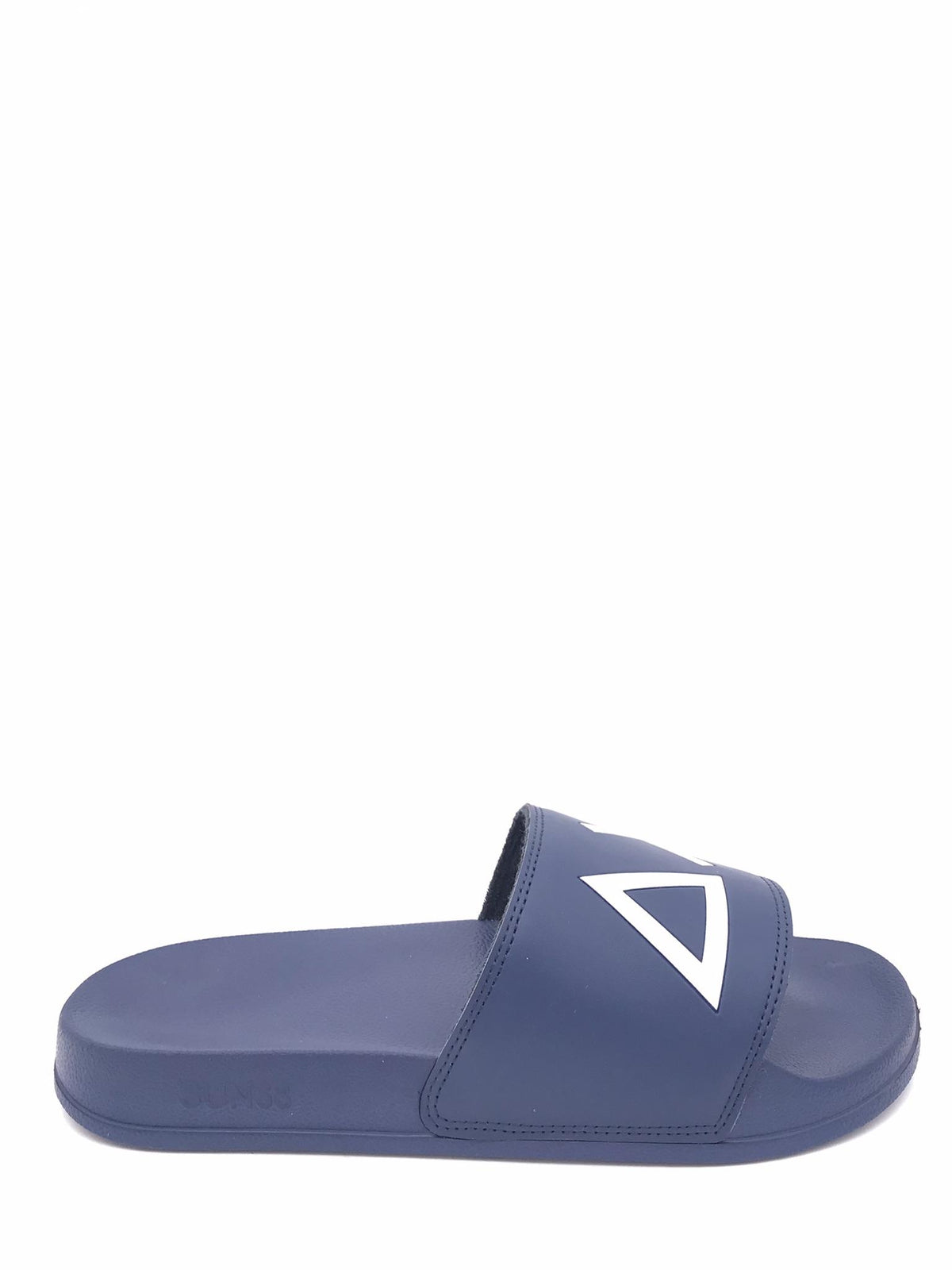 Slippers logo blu