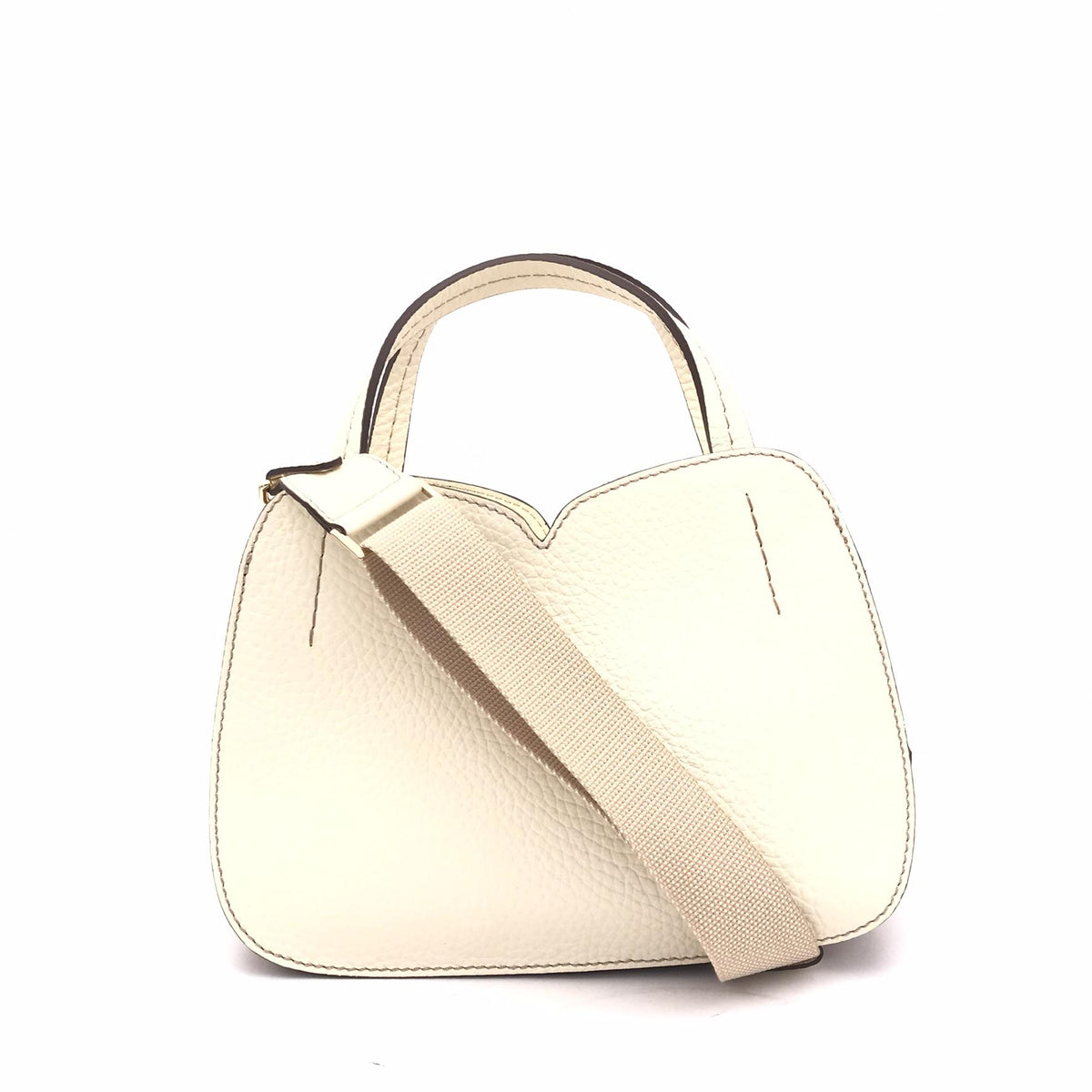 Borsa a mano Irma latte-deserto 2818 LATTE/DESERTO LORISTELLA 