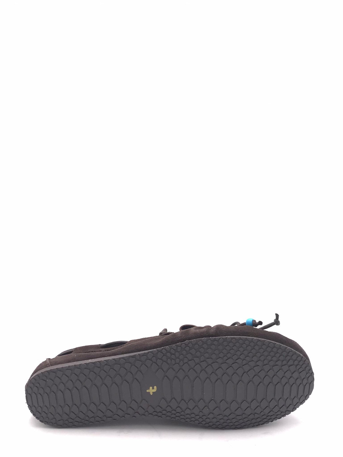 Mocassino in crosta moro con frange e nappine 5322 TESTA DI MORO OFFICINA 