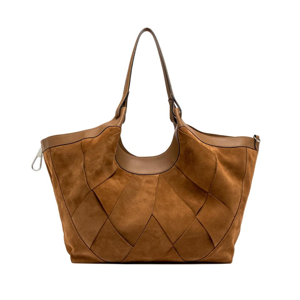 Borsa Dua large caramel BS12350 INT-CMCUOIO GIANNI CHIARINI 