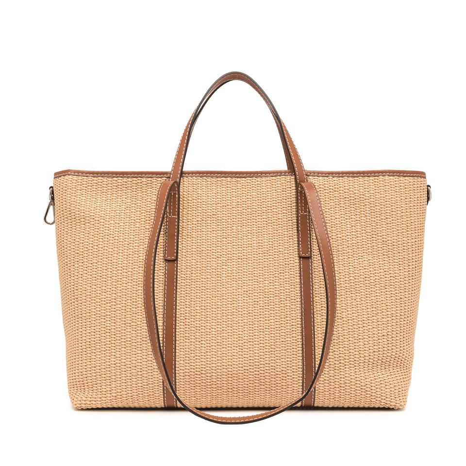 Borsa Superlight paglia intrecciata naturale BS10356 NATURALE GIANNI CHIARINI 