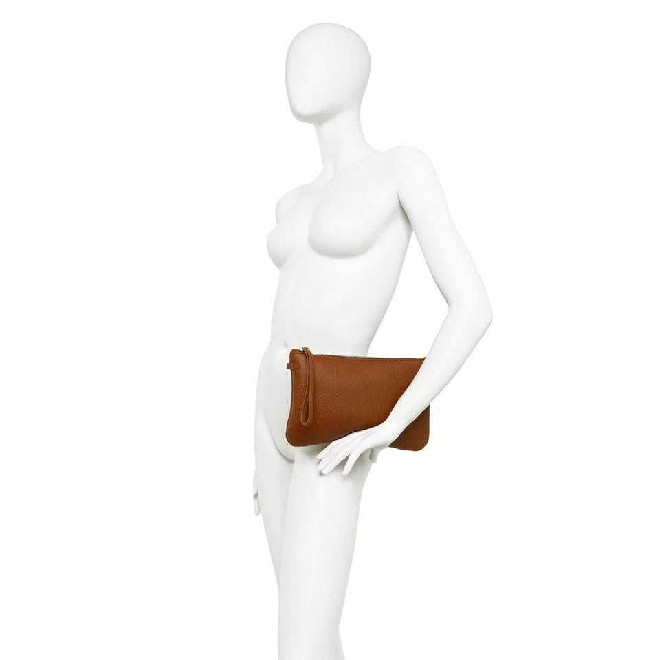 Borsa pochette Hermy light gold BS3975 PLATINO GIANNI CHIARINI 