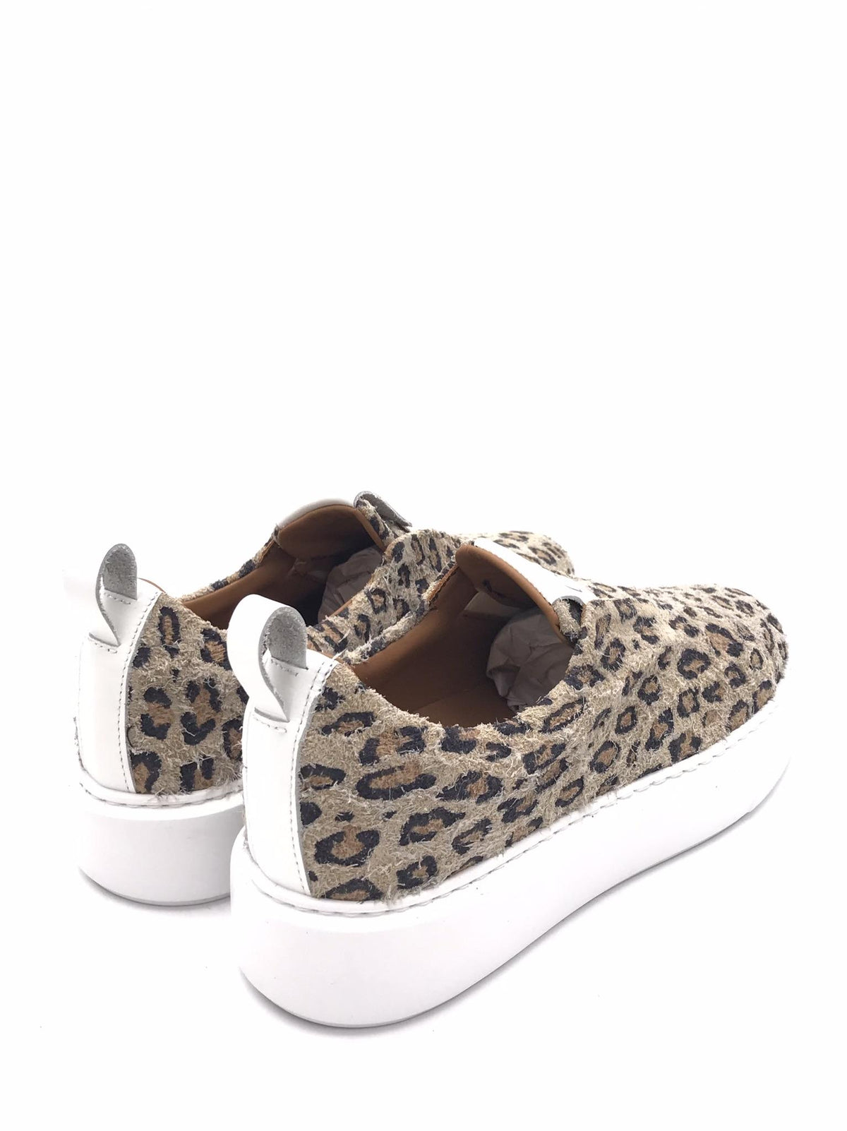 Sneakers slip on in crosta leo SANT LEOPARDATO LEGAZZELLE 