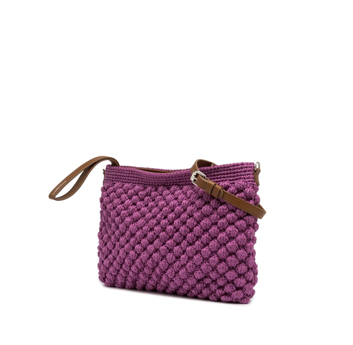 Borsa Bella pochette peonia BS11575 VIOLA GIANNI CHIARINI 
