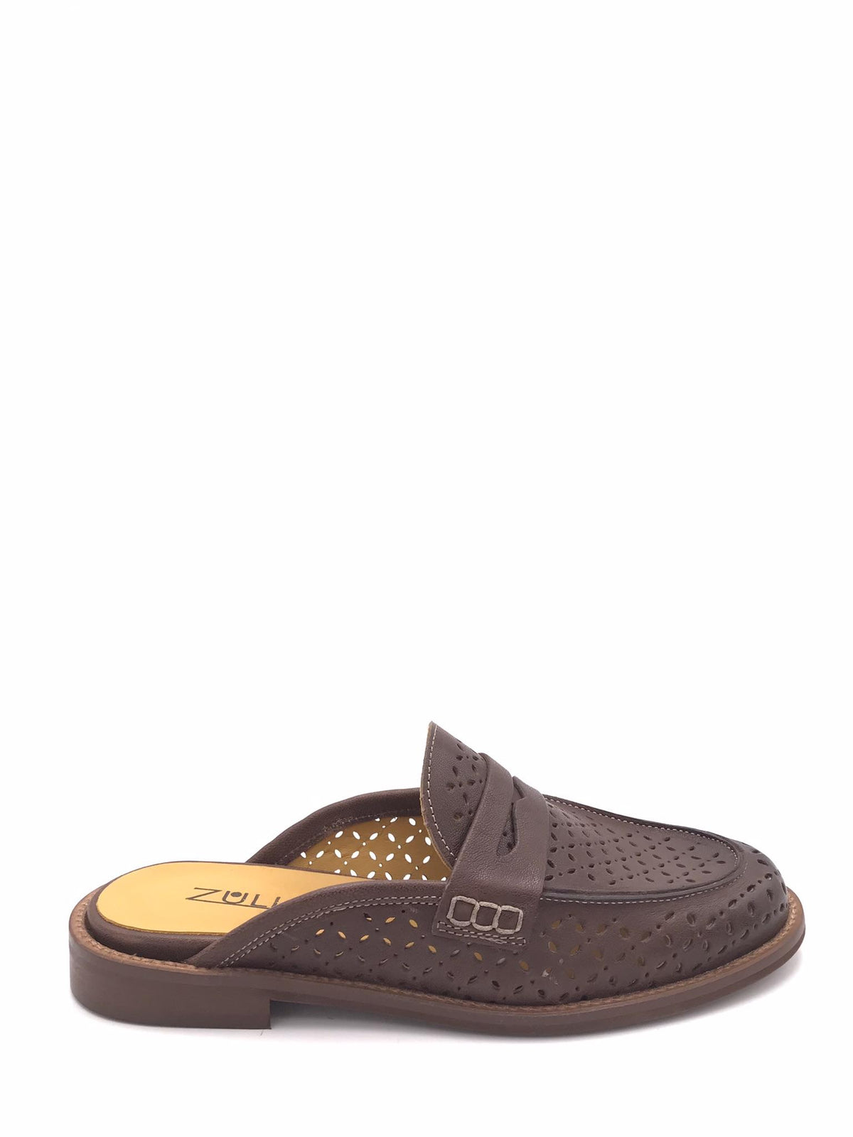 Sabot Gray forato marrone 9029 MARRONE ZULIAN 