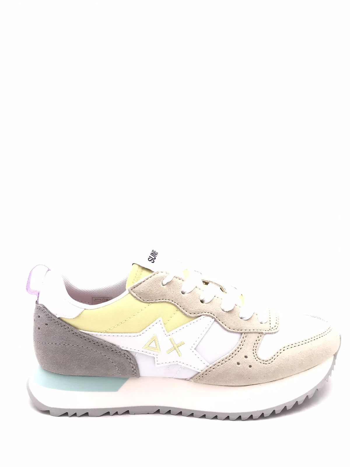 Sneakers donna Stargirl multicolor bianco-panna