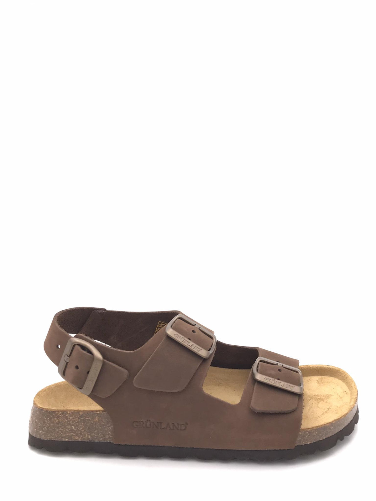 Sandalo donna Bobo in nabuk marrone SB 3003 MARRONE GRUNLAND 