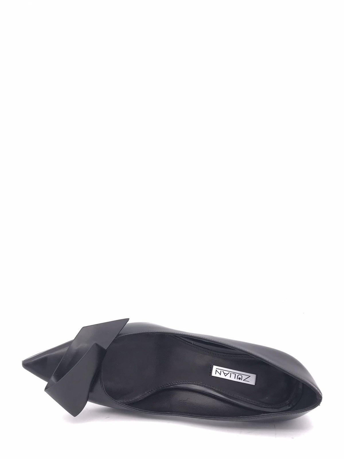 Decolletè Cloe in pelle spazzolata nera 2371 NERO ZULIAN 