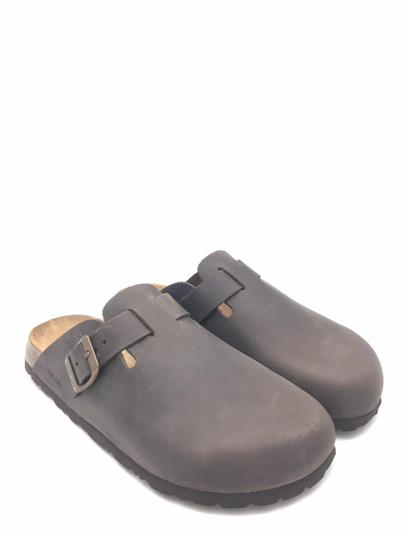 Ciabatta uomo Bobo mogano CB 2224 MARRONE GRUNLAND 