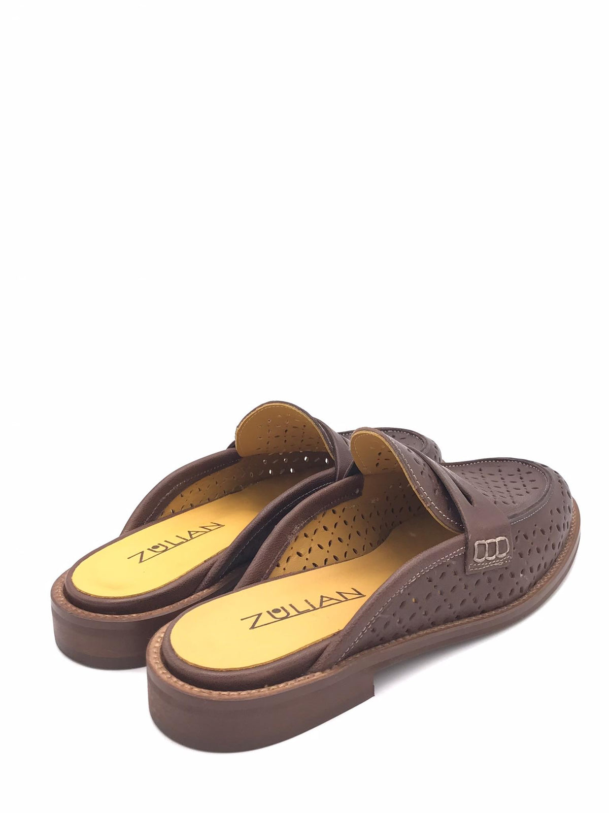 Sabot Gray forato marrone 9029 MARRONE ZULIAN 