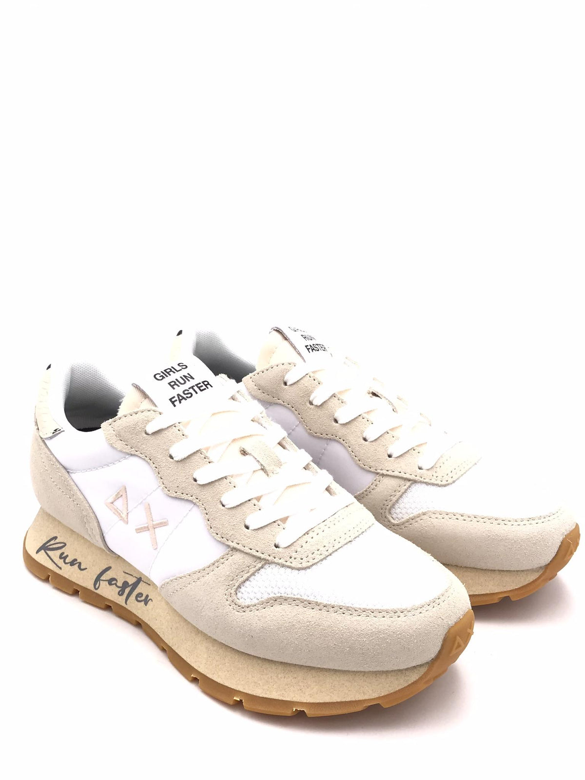 Sneakers donna Ally vintage bianco-panna
