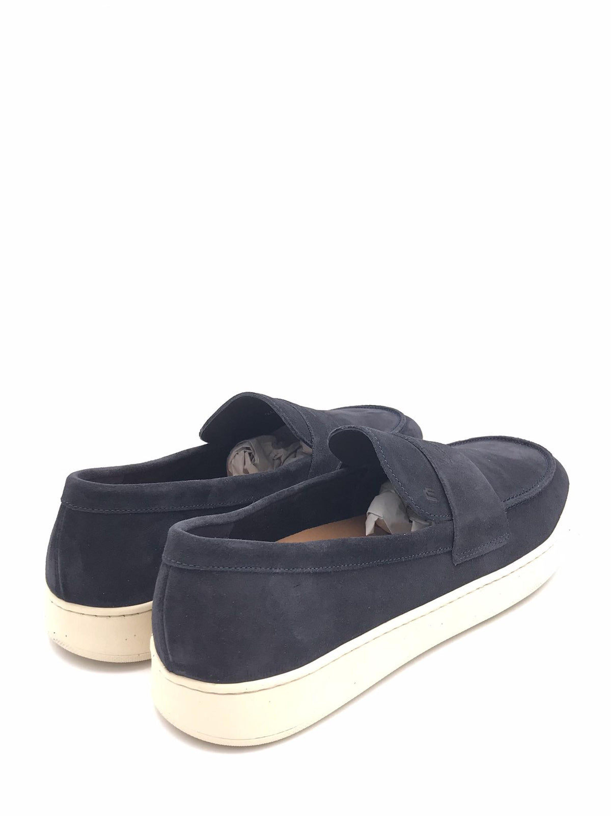 Mocassino in suede blu 24B4 BLU FRAU 