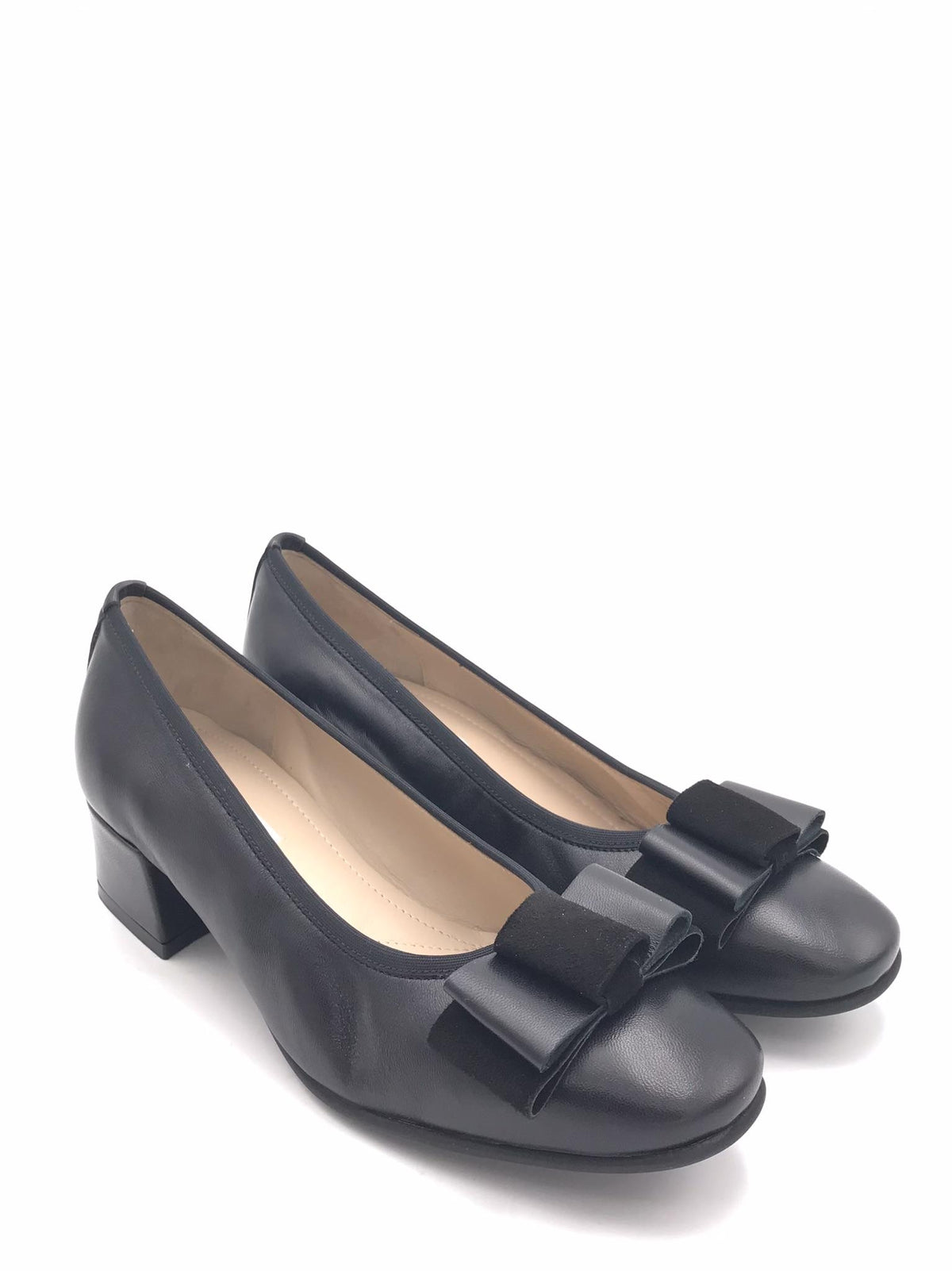 Decolletè Carla in nappa nera 831C NERO ZULIAN 