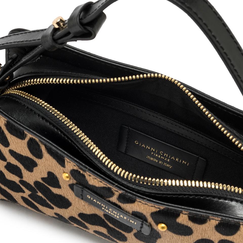 Borsa a spalla Keira in cavallino leopardato BS11860 LEOPARDATO GIANNI CHIARINI 