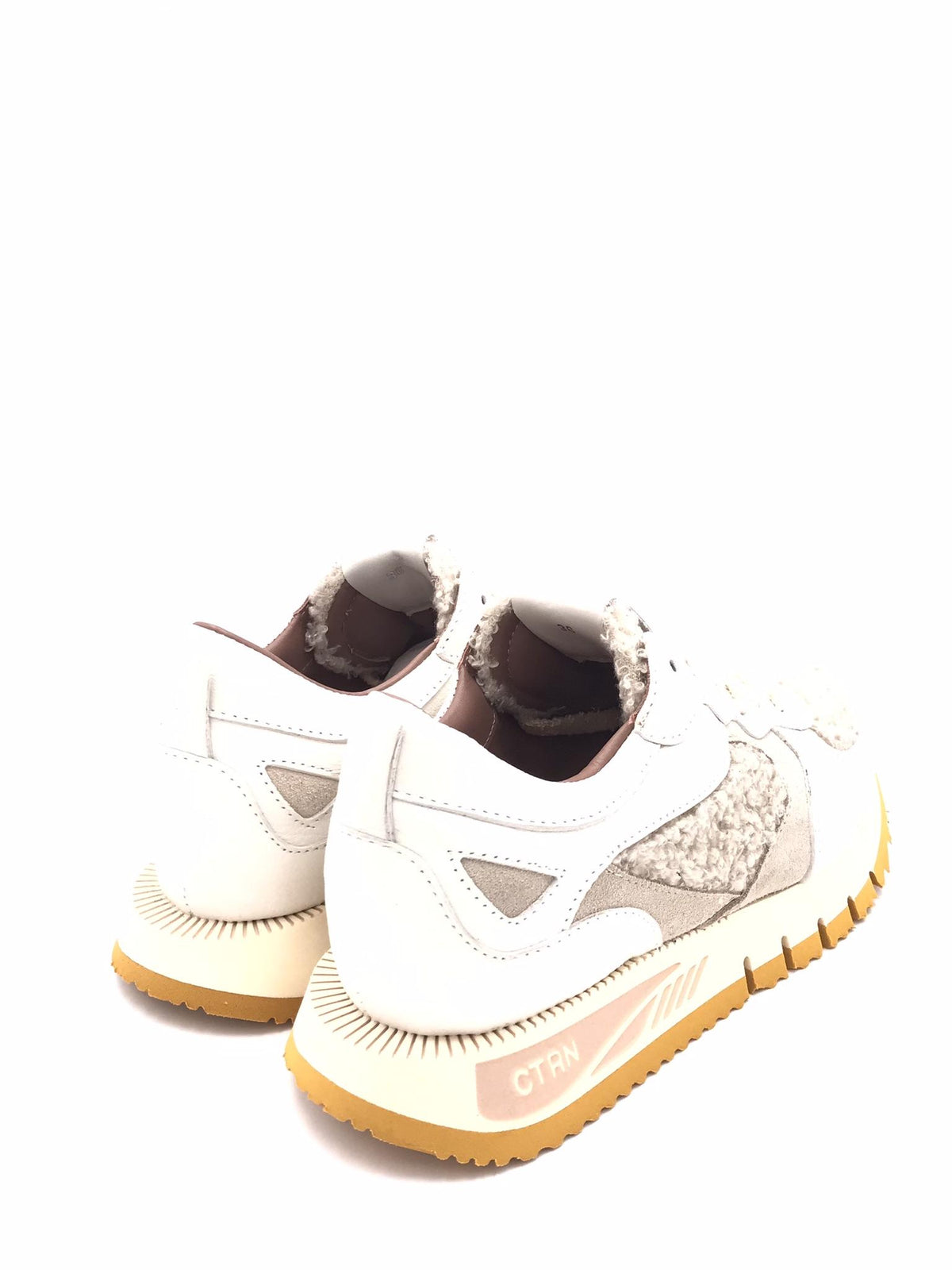 Sneakers running teddy crema 2544 CREMA CATERINA C 