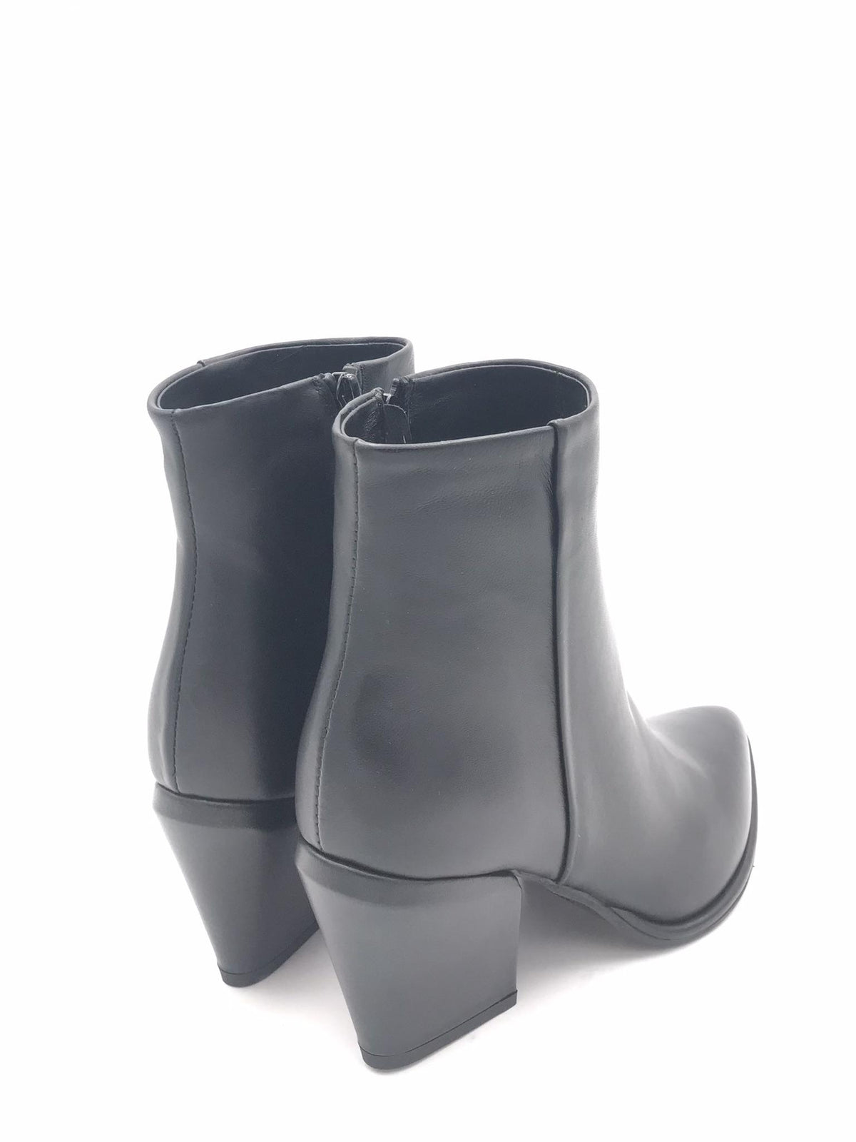 Tronchetto Marta in pelle nera SR1046 NERO ZULIAN 