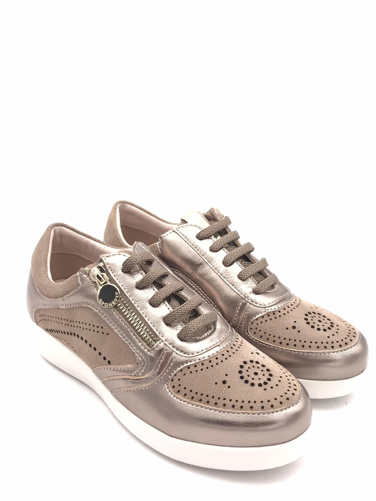 Sneakers donna Paseo metal-taupe