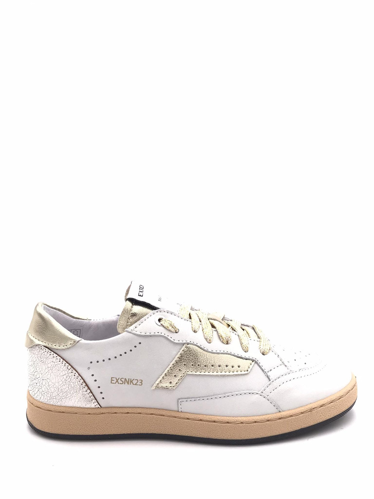 Sneakers donna pelle bianca