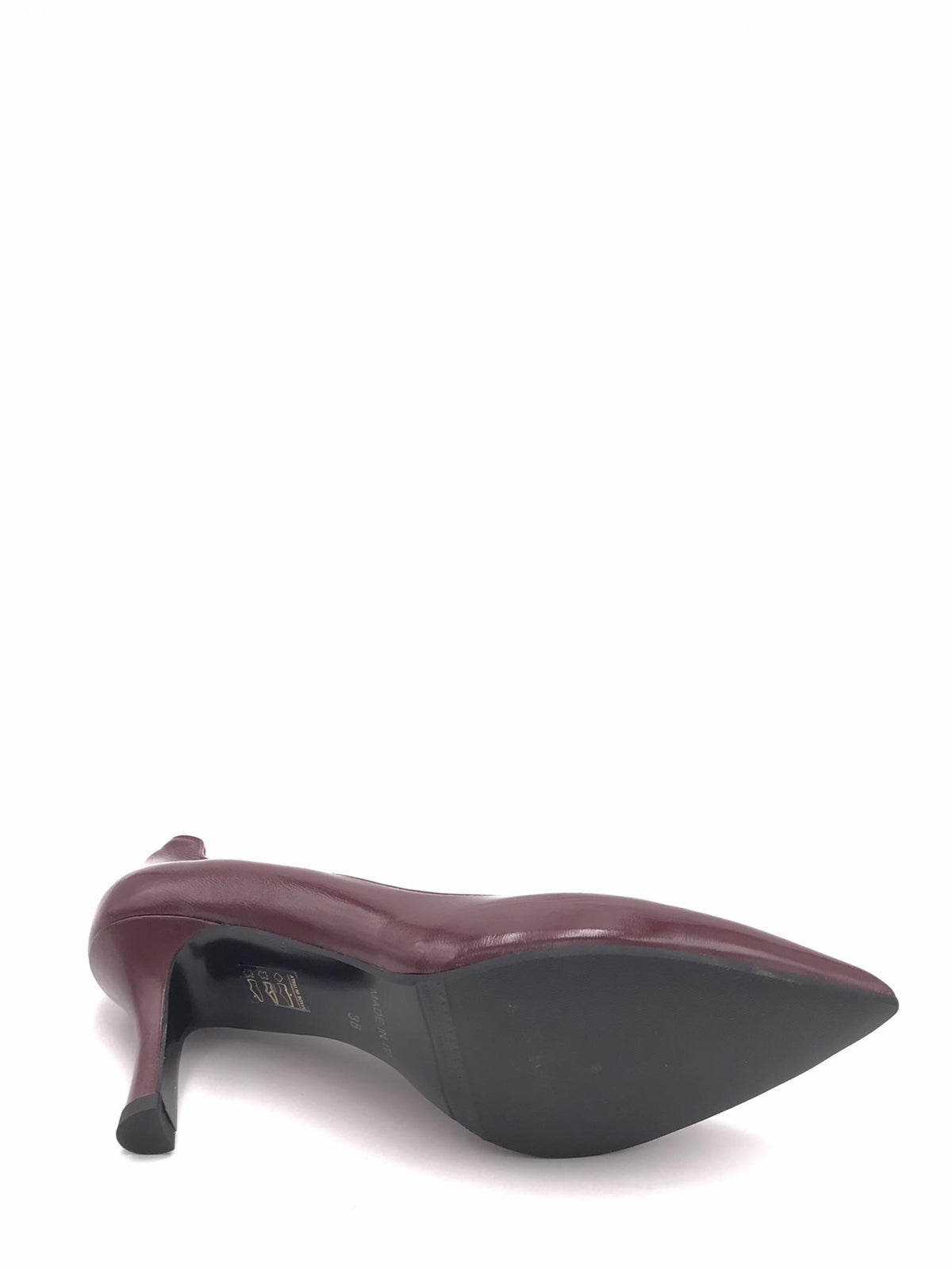 Decollete Lory scollo assimmetrico naplak bordò 3708 LUXBORDEAU ZULIAN 