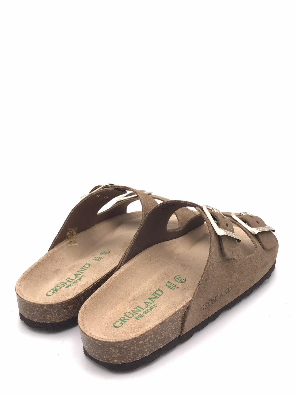 Ciabatta Sara in camoscio tortora CB 2631 TORTORA GRUNLAND 