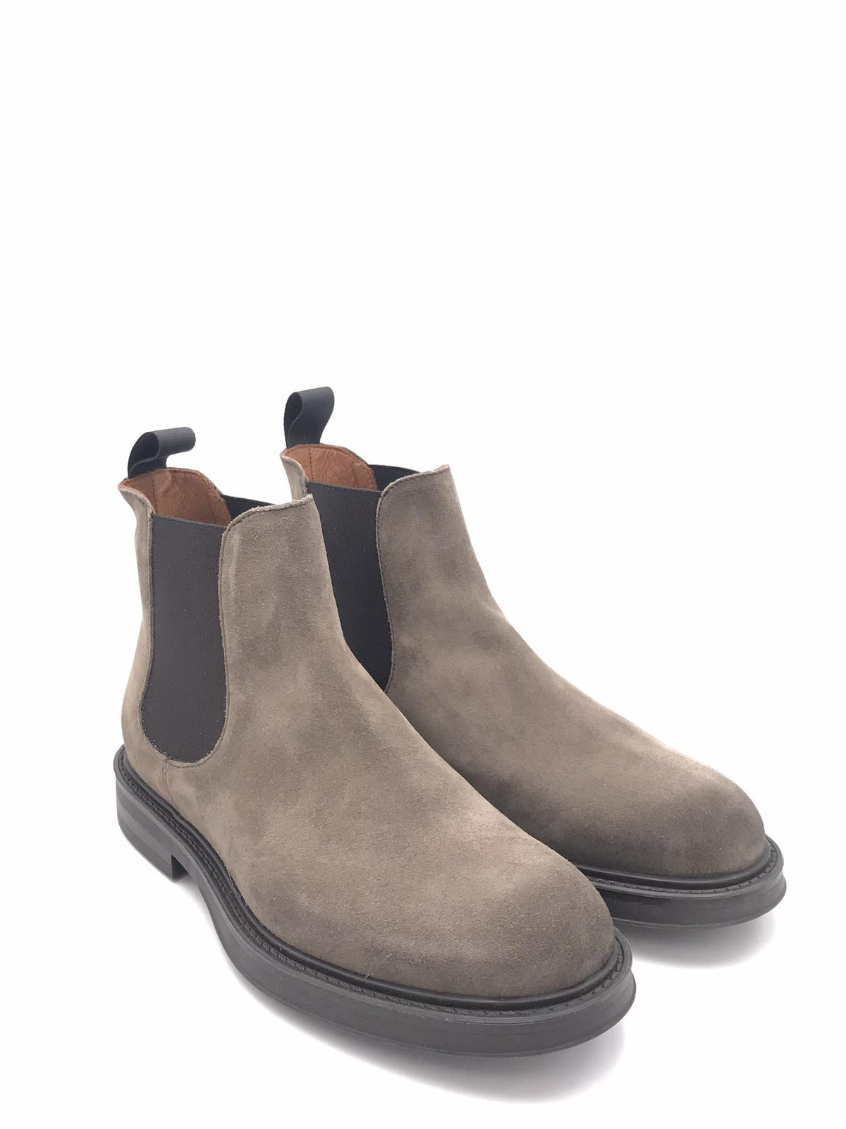 Beatles classico in crosta visone 73A3 TAUPE FRAU 