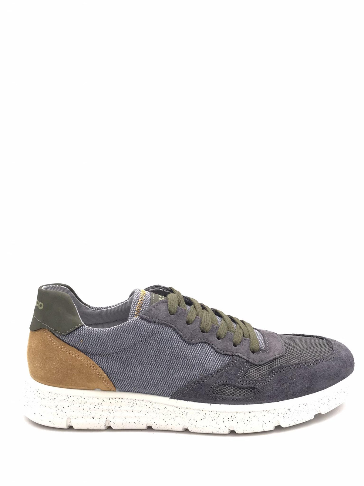 Sneakers uomo Bert jeans-militare