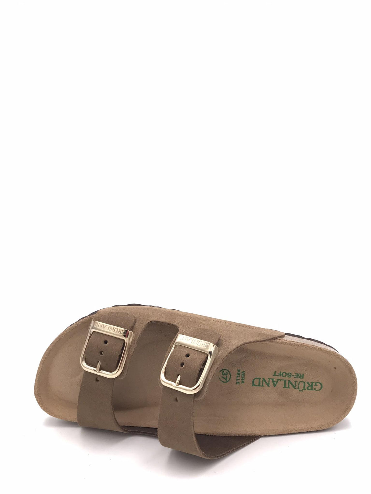 Ciabatta Sara in camoscio tortora CB 2631 TORTORA GRUNLAND 